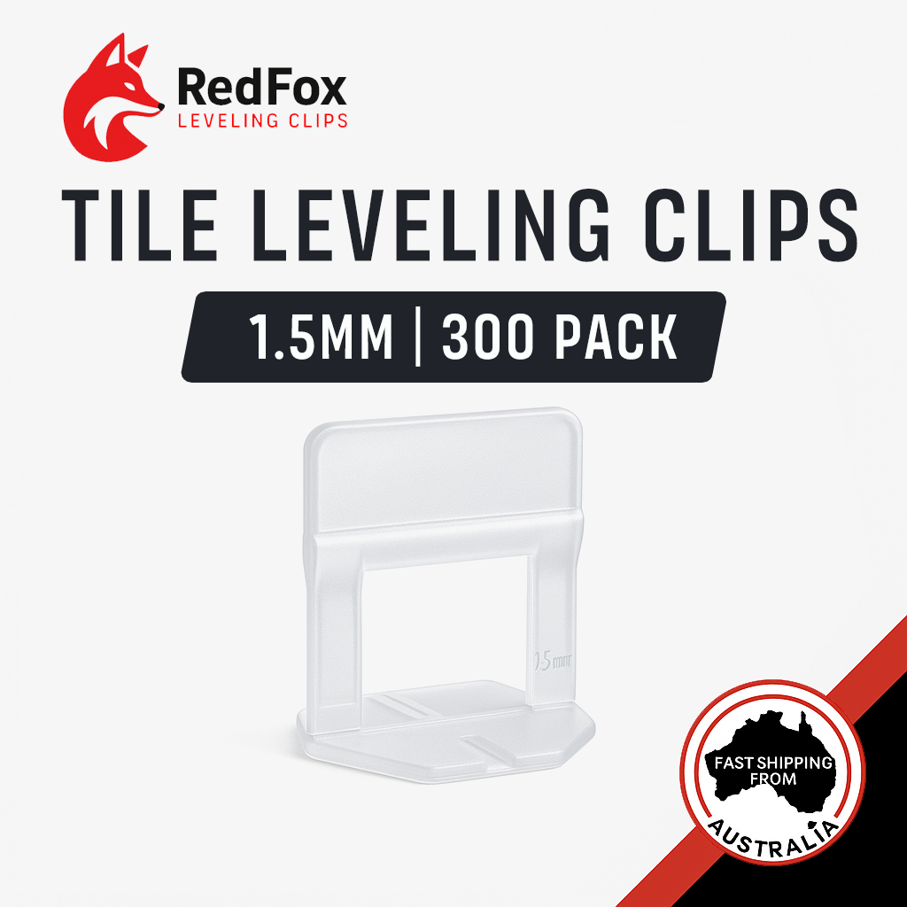 Tile Levelling Clips 1.5mm | 300 Pack